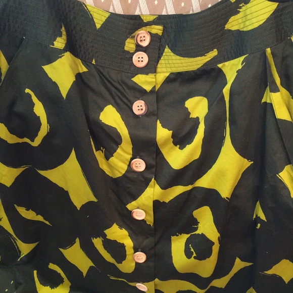 Anthropologie X Marimekko green skirt 💎 - Picture 7 of 7